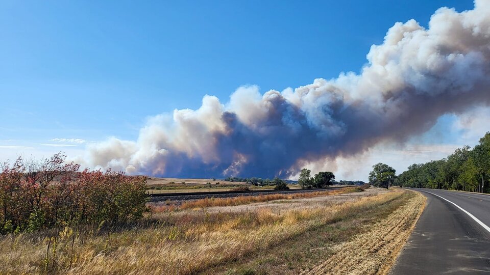 Wildfire in Bovee