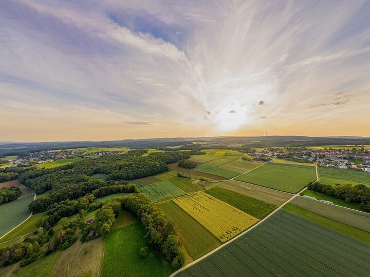 diverse agricultural landscape
