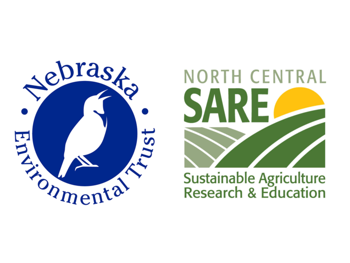 nebraska environmental trust and north central SARE logos