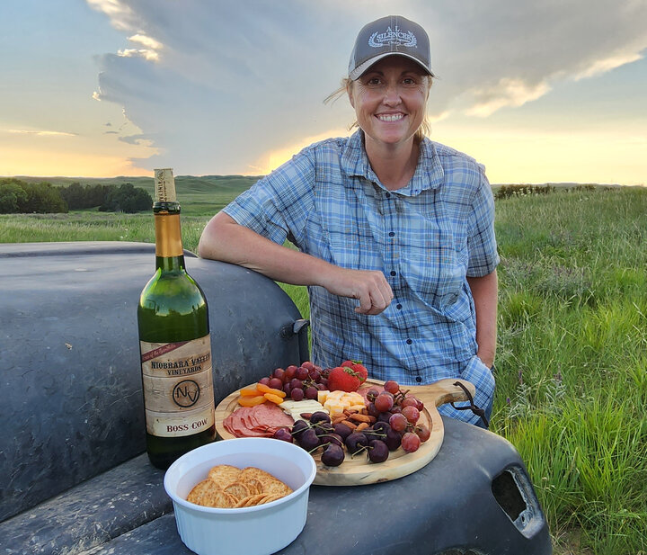 Sarah Sortum, from Switzer Ranch, offers Jeep tours through the family’s tourism business, Calamus Outfitters